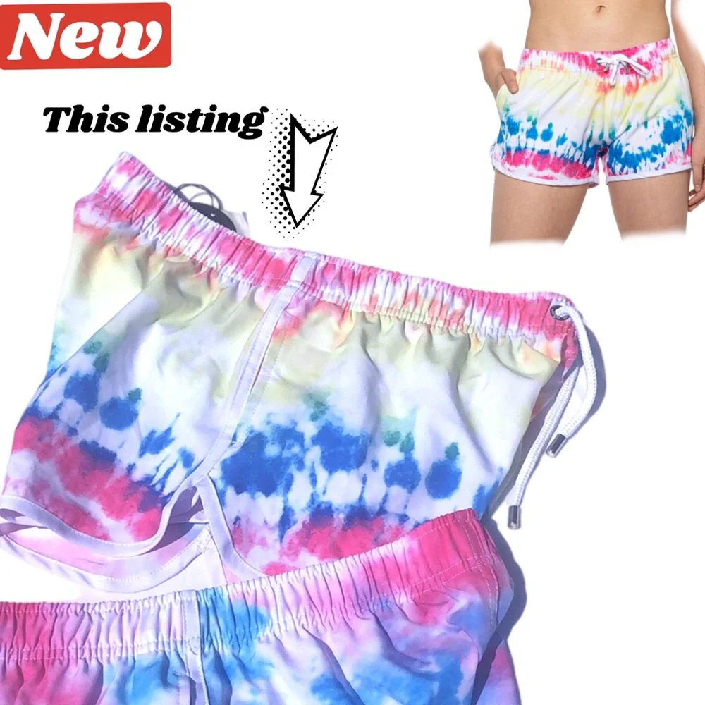 🦘🆕 Franks Swim Shorts tie-dye with pockets